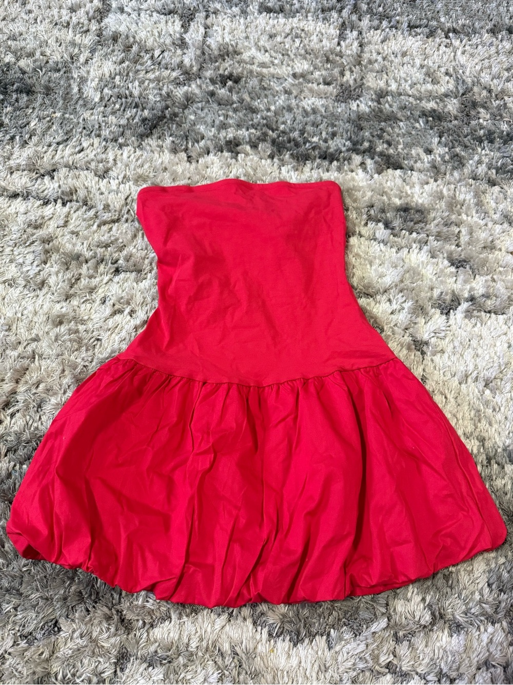wild fable Girls Strapless Bright Red Party Dress NOWT size
